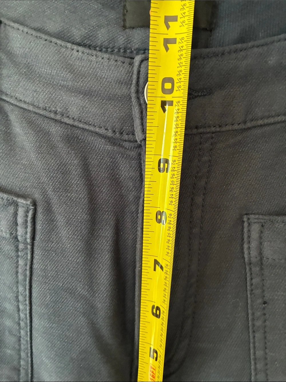 Quince French Terry Wide Leg Pants Navy